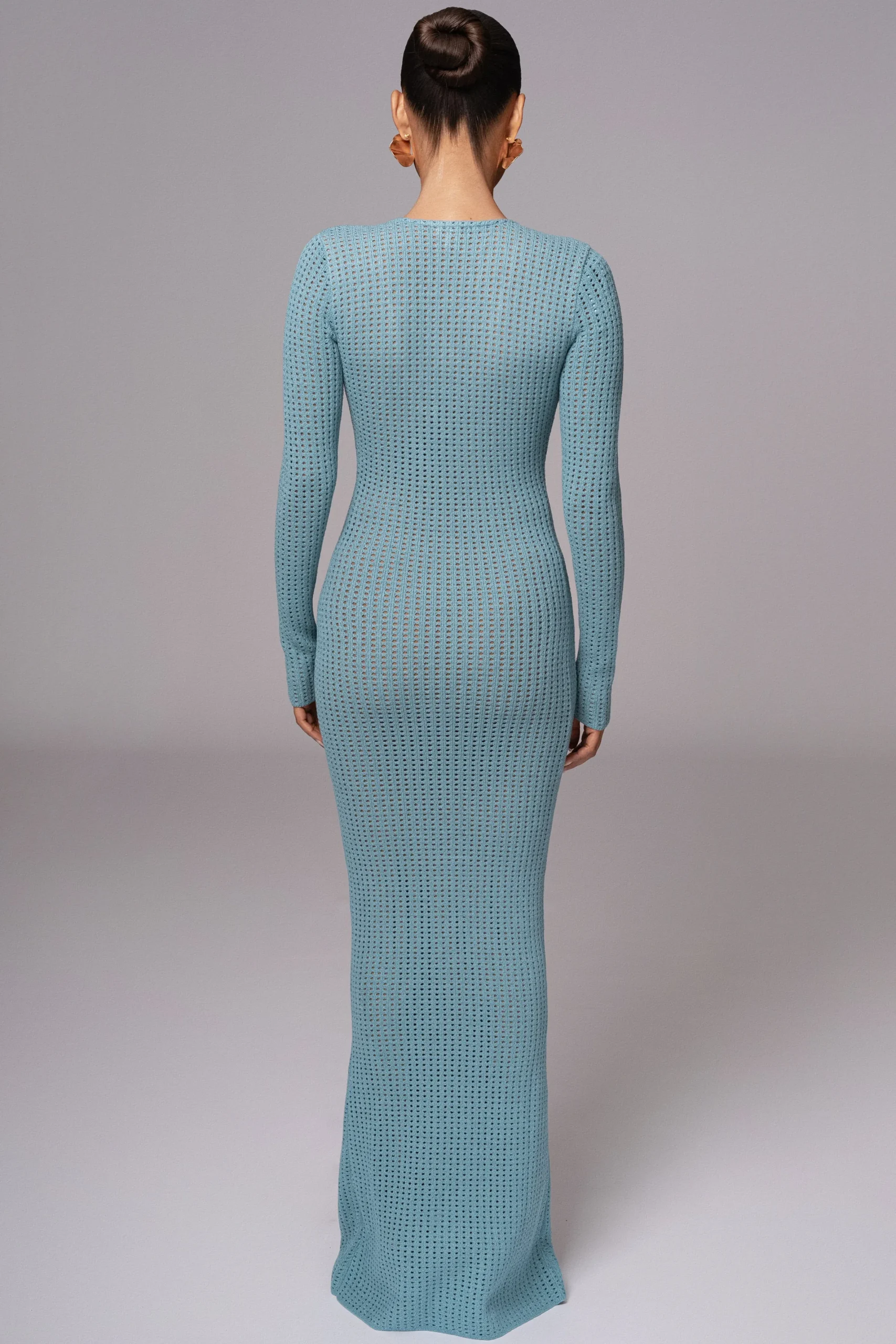 JLUXLABEL Aqua Sol Sweater Knit Dress