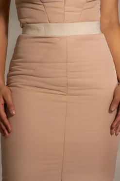 JLUXLABEL Beige Addyson Skirt Set