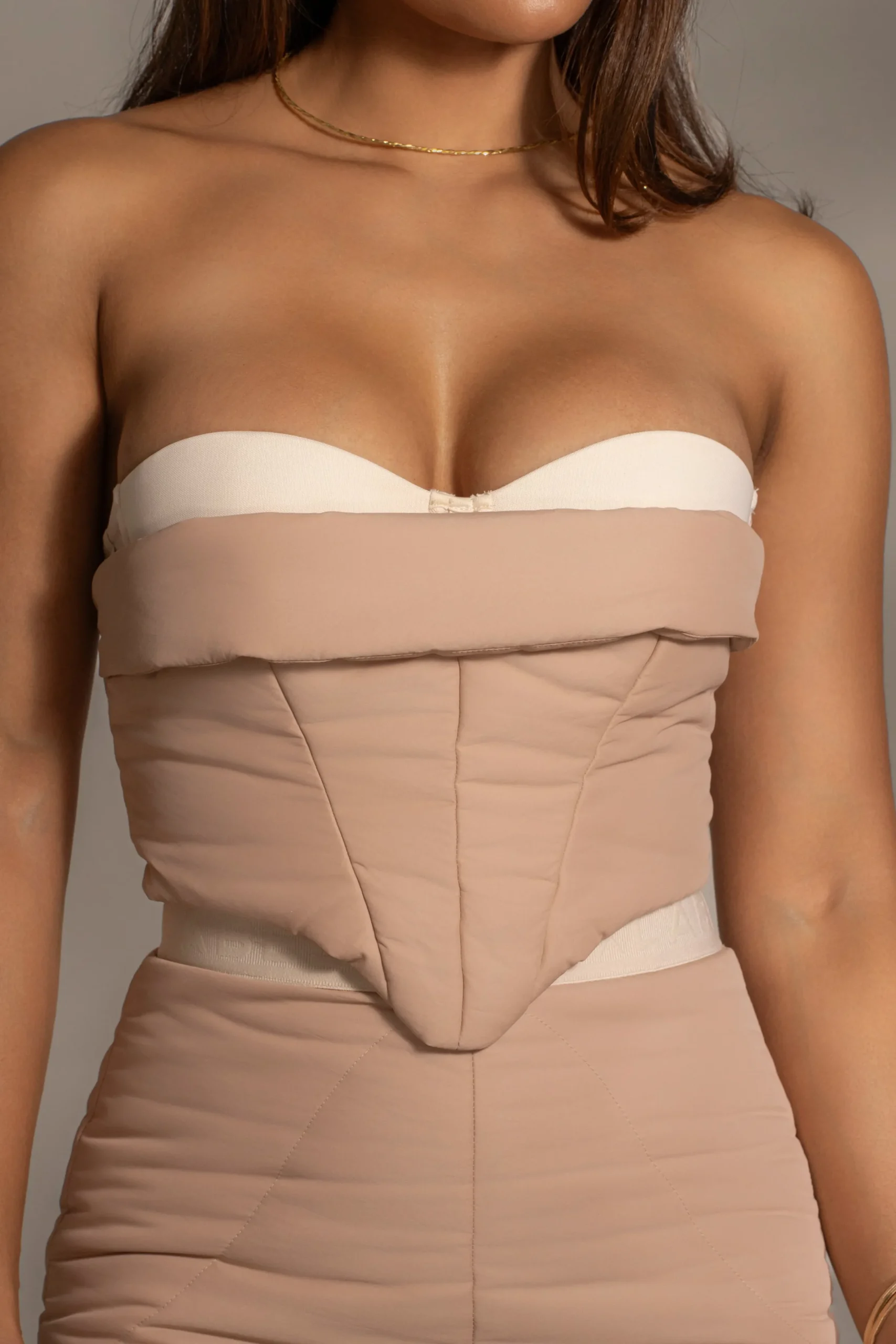 JLUXLABEL Beige Addyson Skirt Set