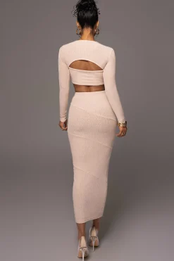 JLUXLABEL Beige All About You Skirt Set