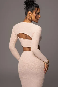 JLUXLABEL Beige All About You Skirt Set