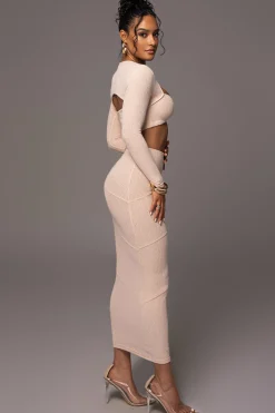 JLUXLABEL Beige All About You Skirt Set