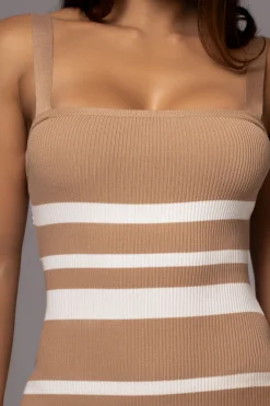 JLUXLABEL Beige Dannia Maxi Dress