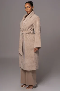 JLUXLABEL Beige Jonah Coat