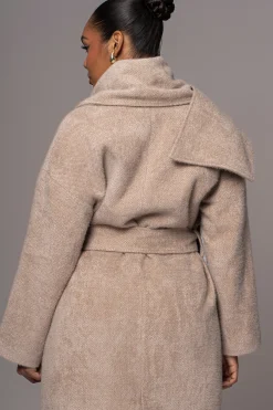 JLUXLABEL Beige Jonah Coat