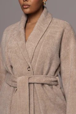 JLUXLABEL Beige Jonah Coat