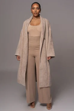 JLUXLABEL Beige Jonah Coat