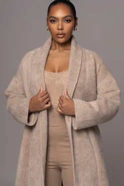 JLUXLABEL Beige Jonah Coat
