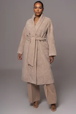 JLUXLABEL Beige Jonah Coat