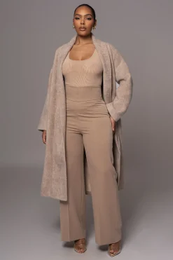 JLUXLABEL Beige Jonah Coat