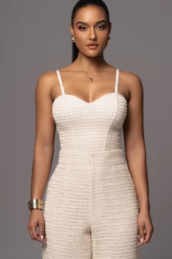 JLUXLABEL Beige Lila Bustier