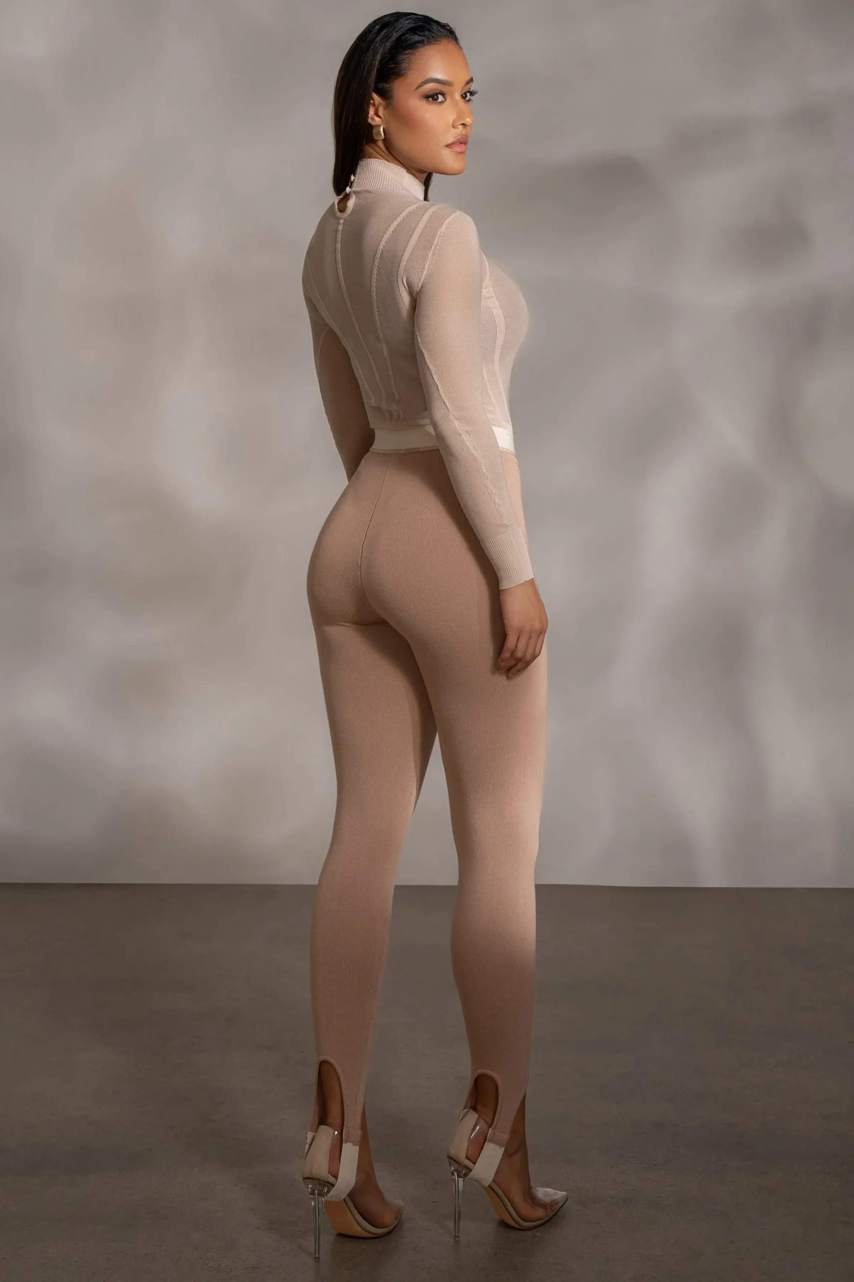 JLUXLABEL Beige Marlow Leggings