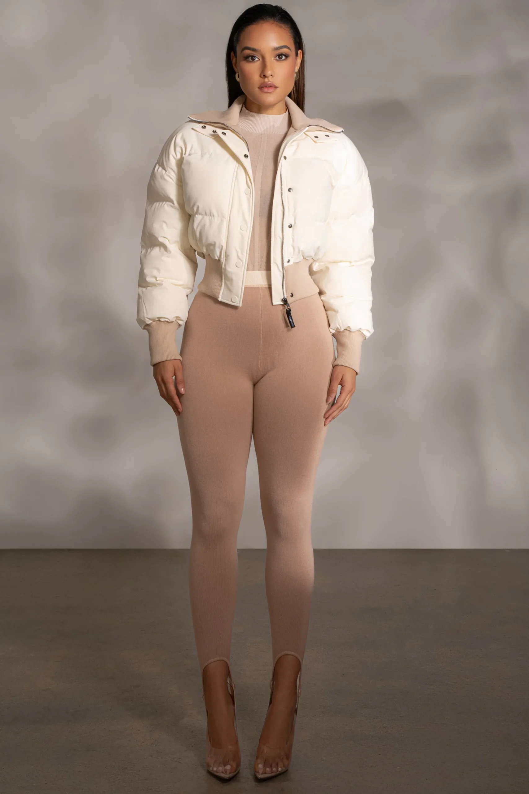 JLUXLABEL Beige Marlow Leggings