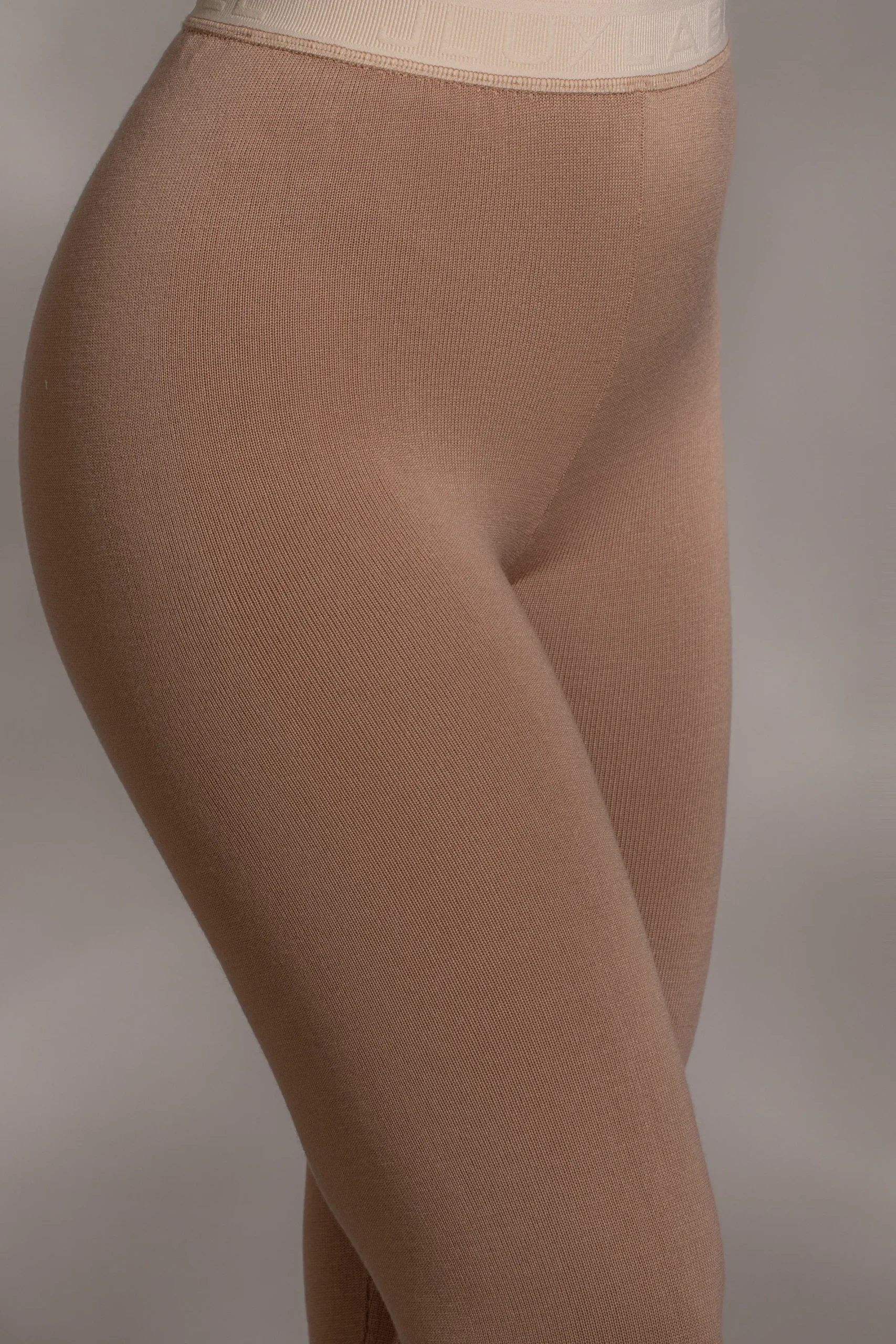 JLUXLABEL Beige Marlow Leggings