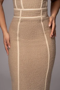 JLUXLABEL Beige Miles Skirt