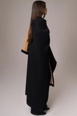 JLUXLABEL Beige Park City Reversible Shawl