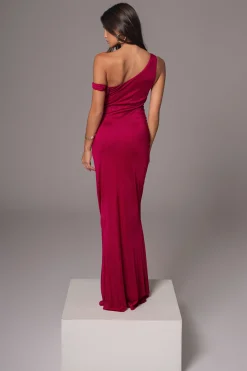 JLUXLABEL Berry Birthday Maxi Dress