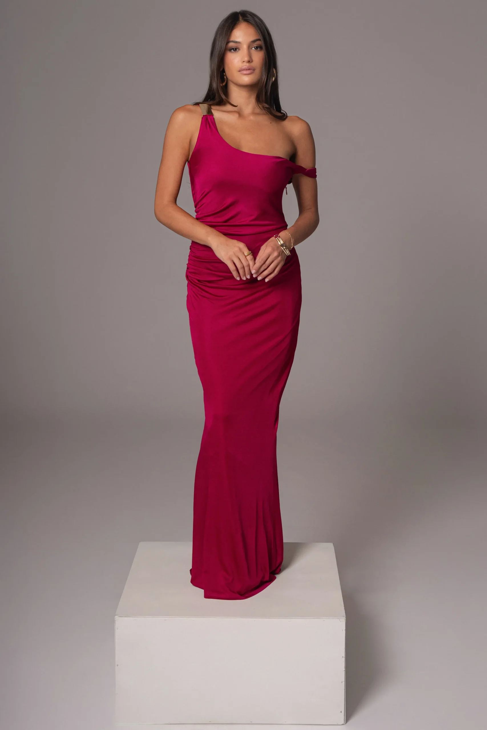 JLUXLABEL Berry Birthday Maxi Dress