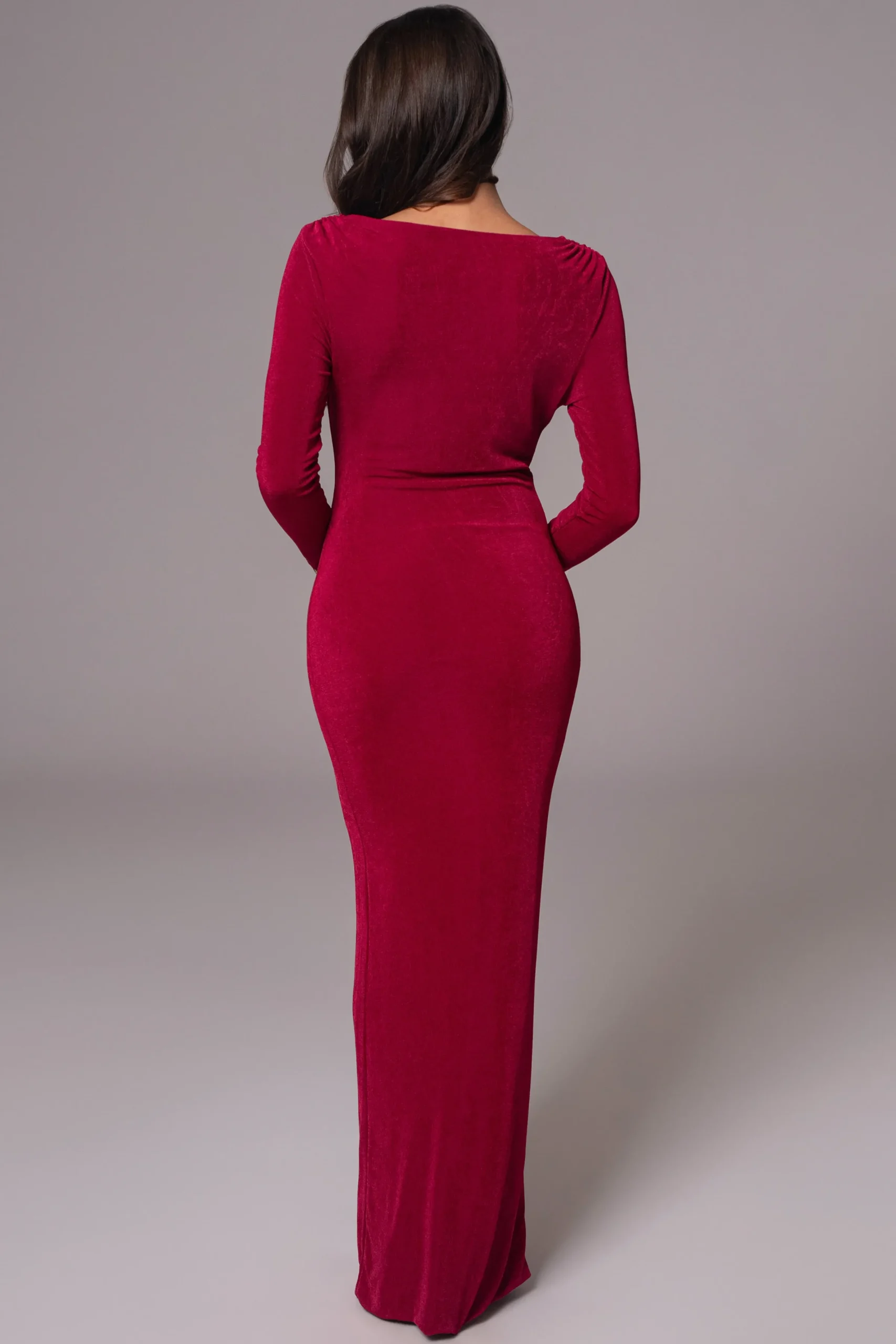 JLUXLABEL Berry/Mauve Ashton Reversible Maxi Dress