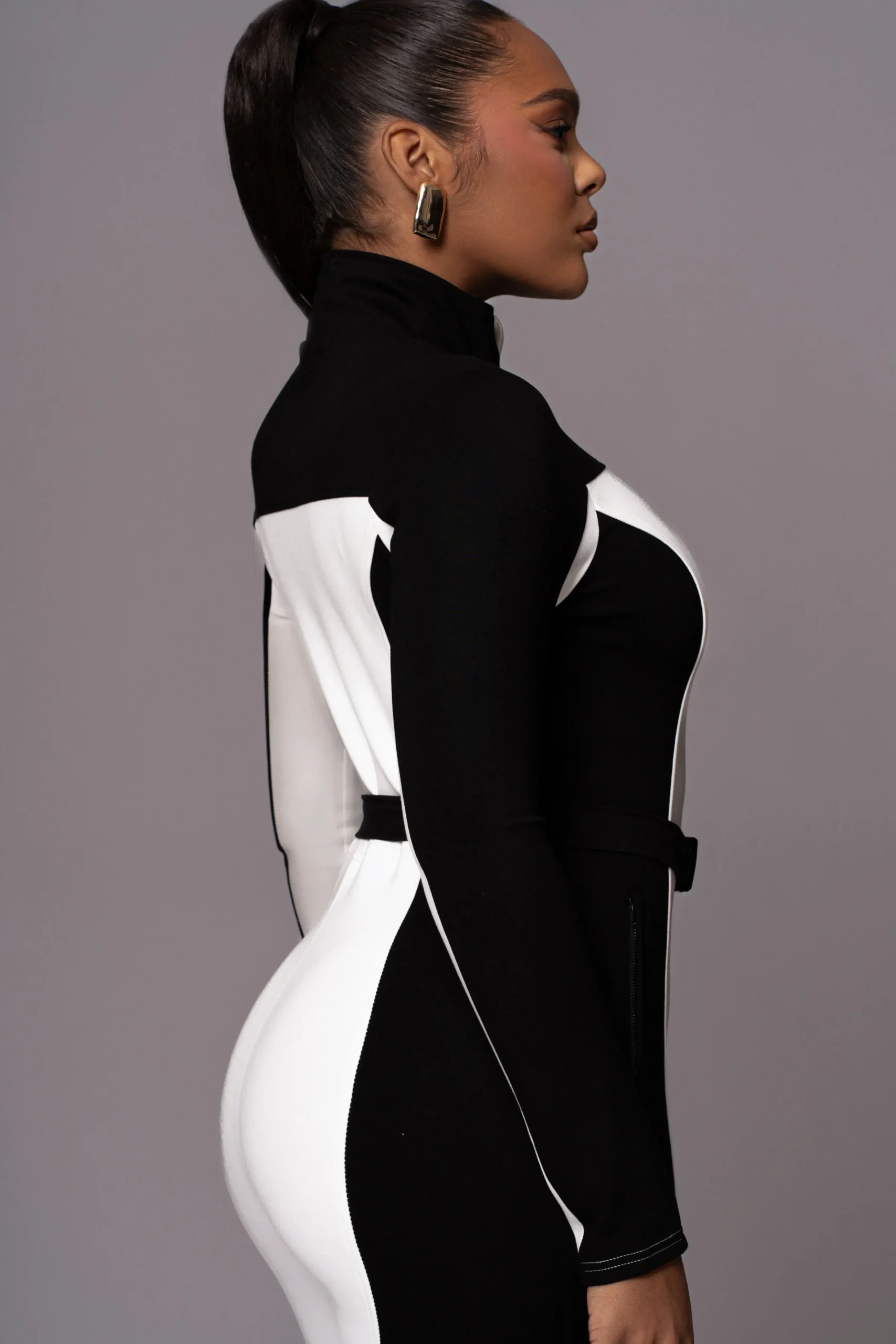 JLUXLABEL Black Arctic Rush Ski Suit