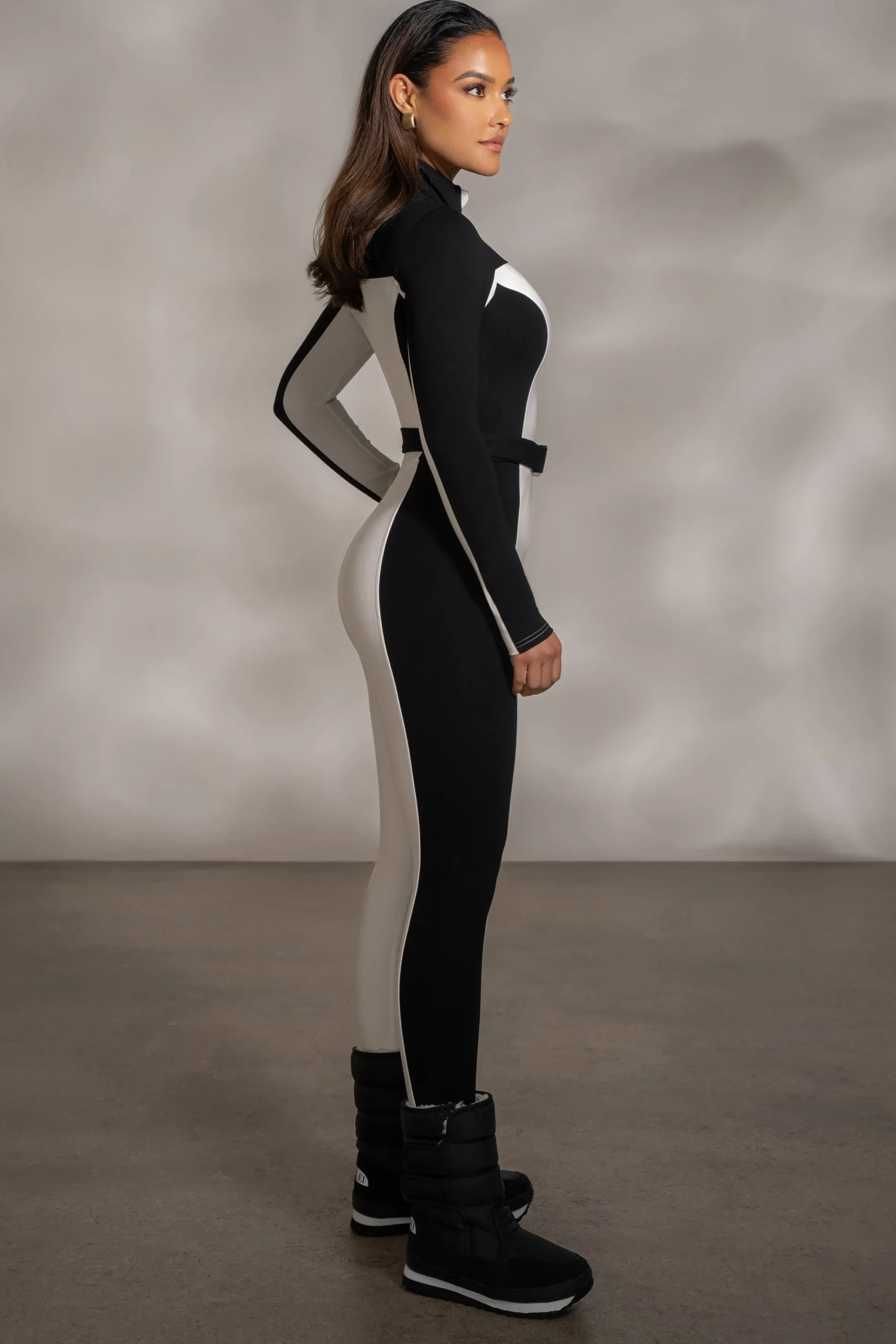 JLUXLABEL Black Arctic Rush Ski Suit