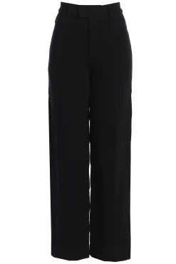 JLUXLABEL Black Back In Business Knit Trousers