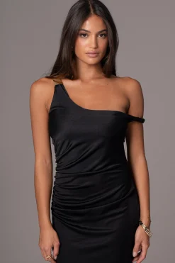 JLUXLABEL Black Birthday Maxi Dress