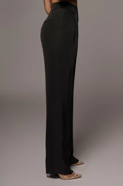 JLUXLABEL Black Candice Trousers