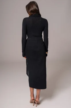 JLUXLABEL Black City Life Cargo Skirt