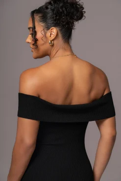 JLUXLABEL Black Custom Maxi Dress