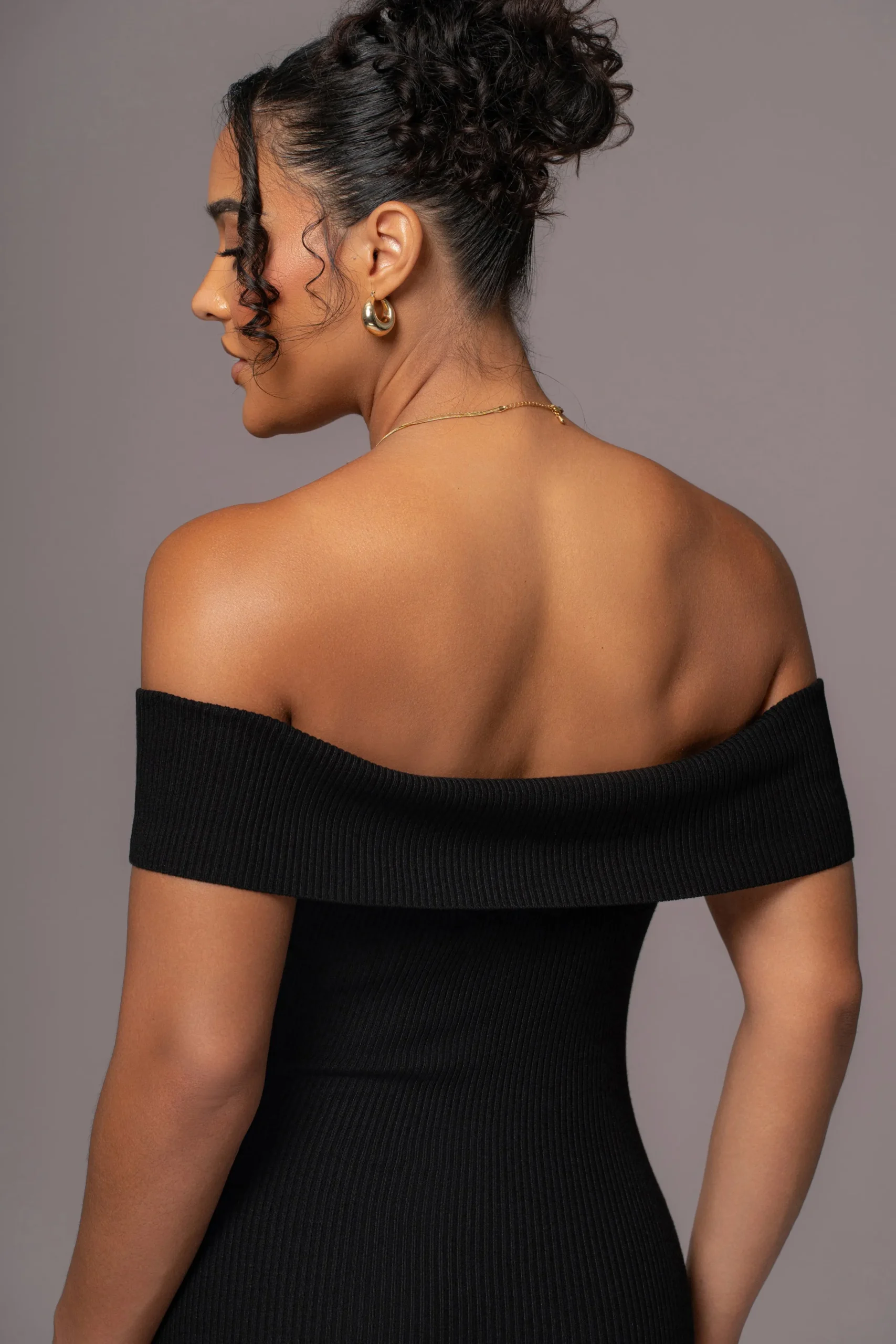 JLUXLABEL Black Custom Maxi Dress