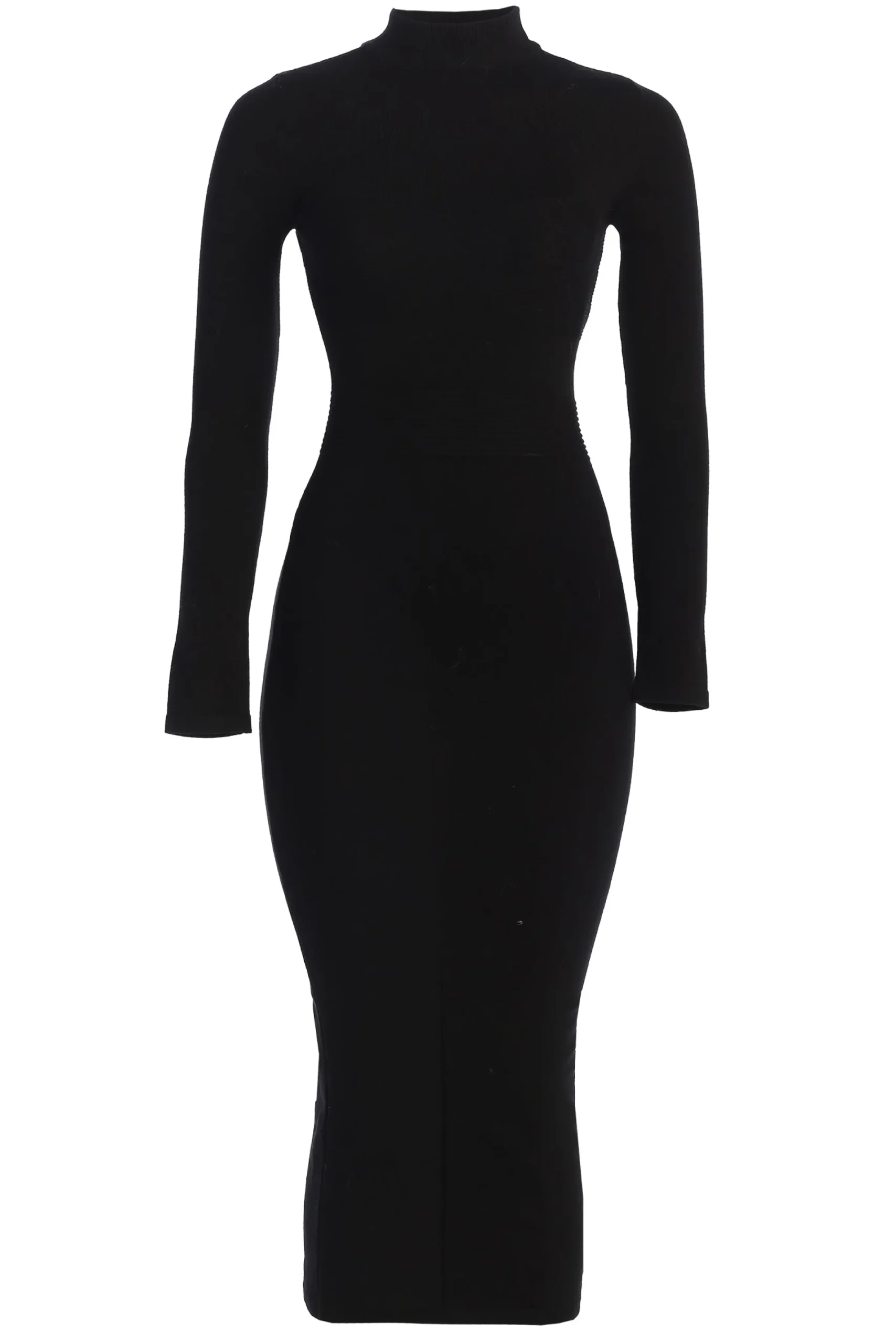 JLUXLABEL Black Dakotah Midi Dress