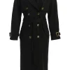 JLUXLABEL Black Elite Suede Coat