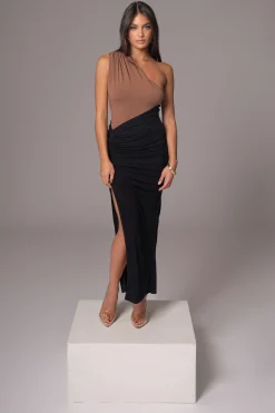 JLUXLABEL Black English Bay Maxi Dress