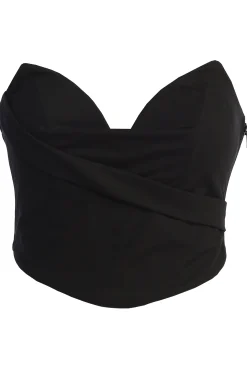 JLUXLABEL Black Falling For You Corset