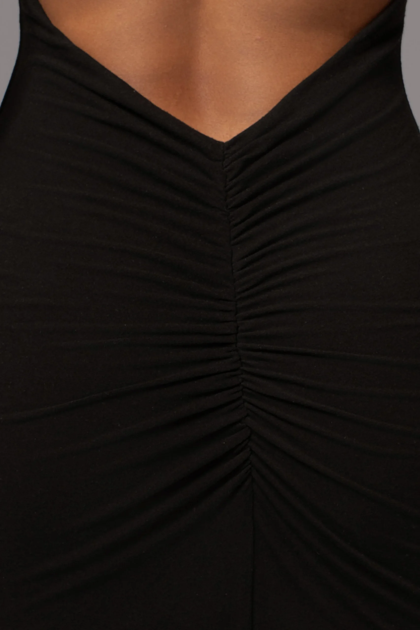 JLUXLABEL Black JLUXBASIX FRONT AND CENTER MAXI DRESS