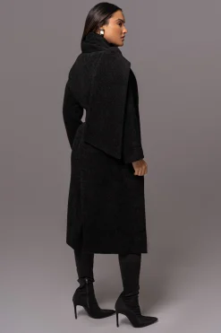 JLUXLABEL Black Jonah Coat
