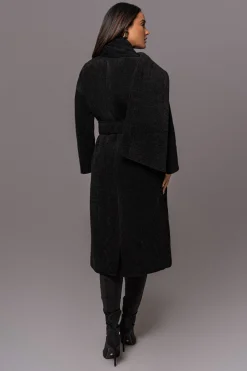 JLUXLABEL Black Jonah Coat