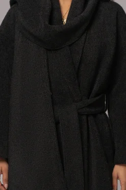 JLUXLABEL Black Jonah Coat