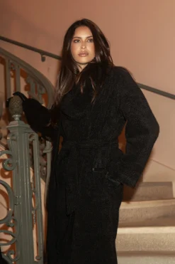 JLUXLABEL Black Jonah Coat
