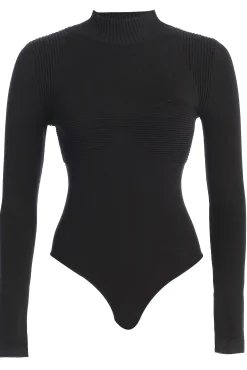 JLUXLABEL Black Love Signs Bodysuit