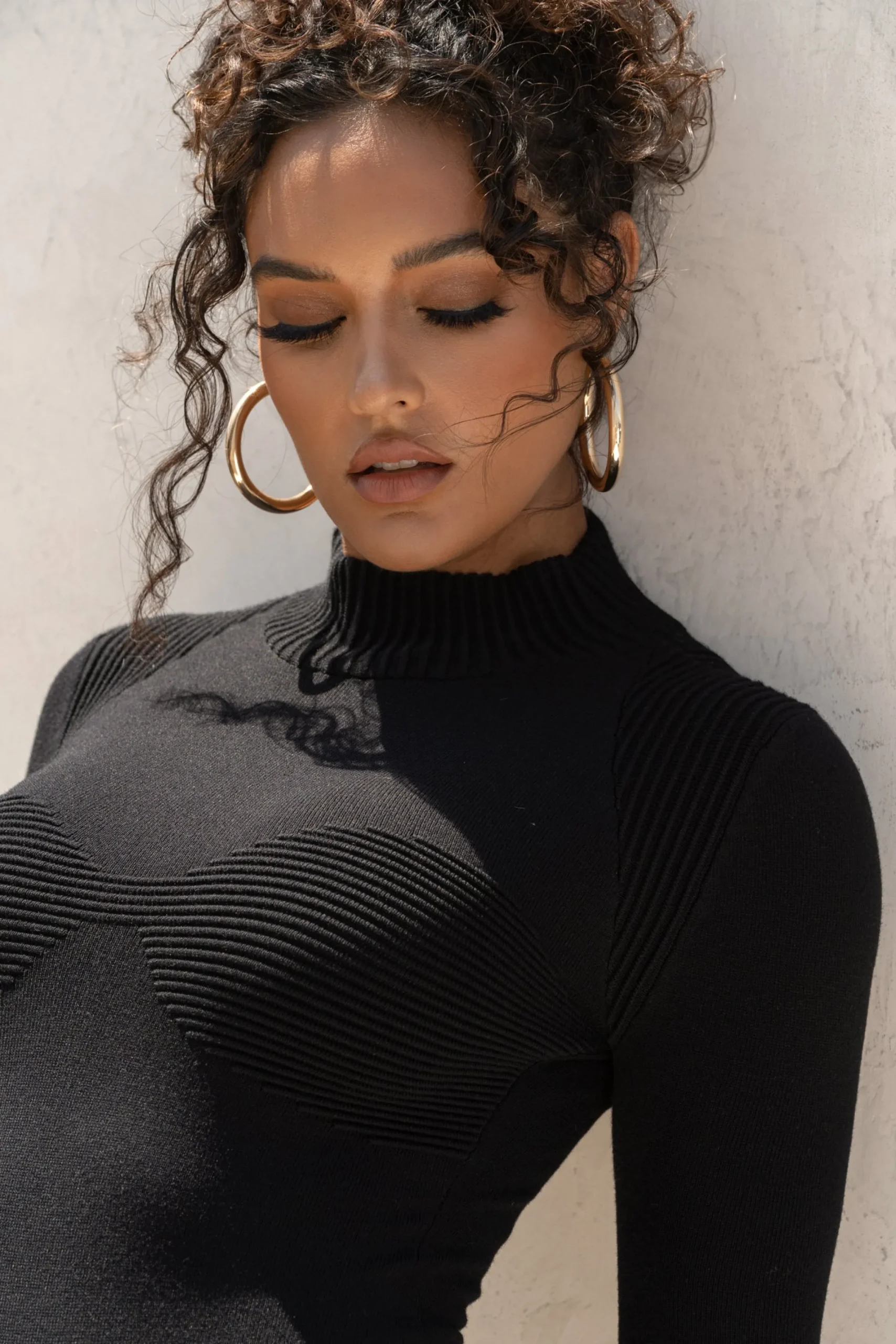 JLUXLABEL Black Love Signs Bodysuit