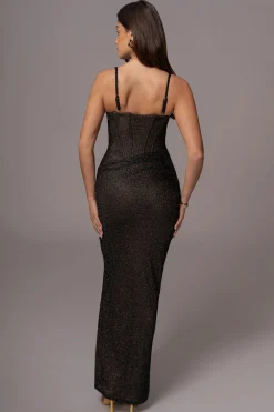 JLUXLABEL Black Lush Life Maxi Dress
