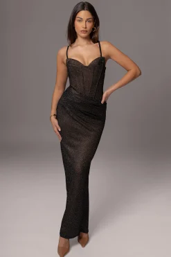 JLUXLABEL Black Lush Life Maxi Dress