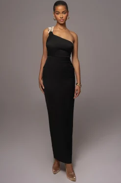 JLUXLABEL Black Luxury Living Maxi Dress