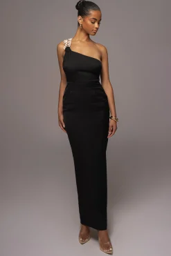 JLUXLABEL Black Luxury Living Maxi Dress