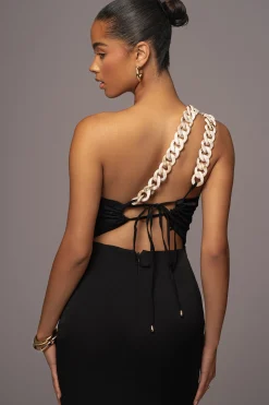 JLUXLABEL Black Luxury Living Maxi Dress