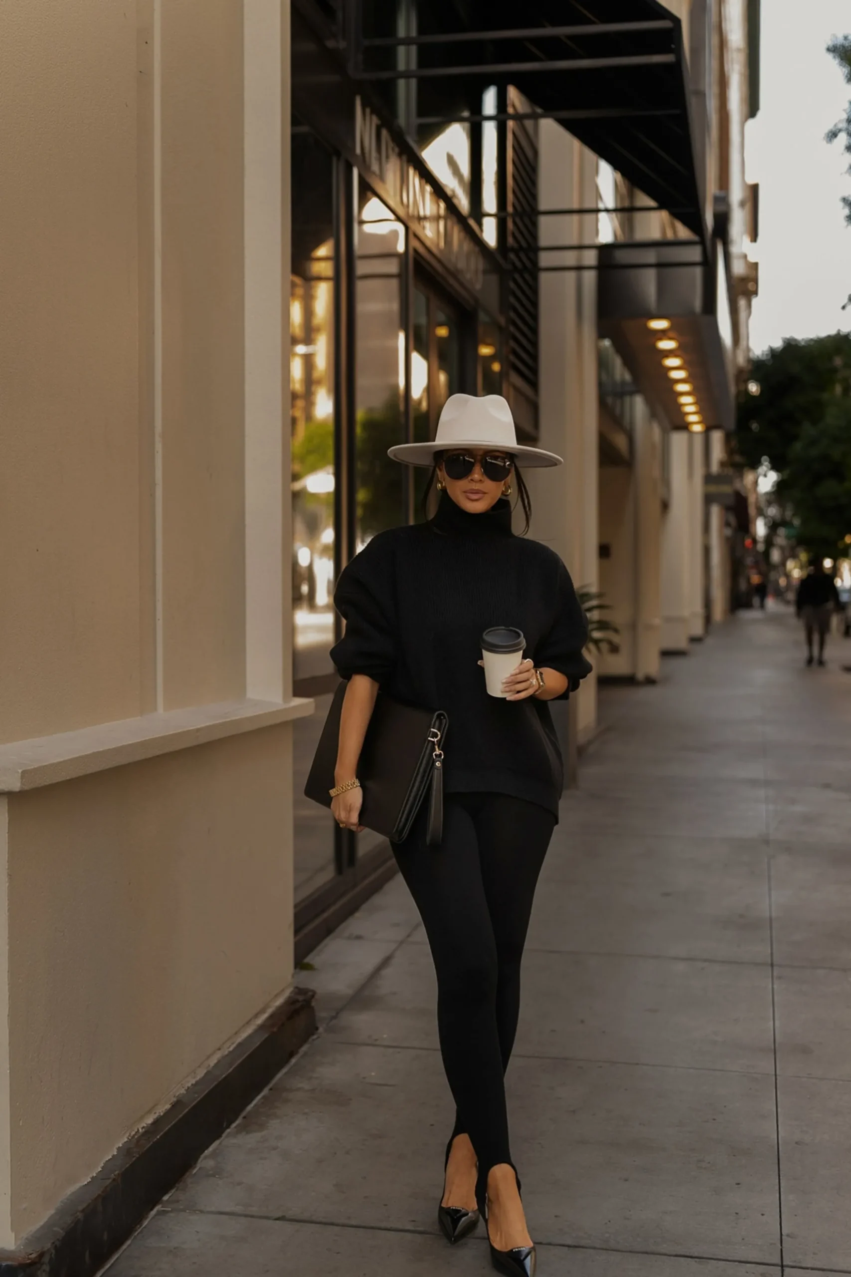 JLUXLABEL Black Marlow Leggings