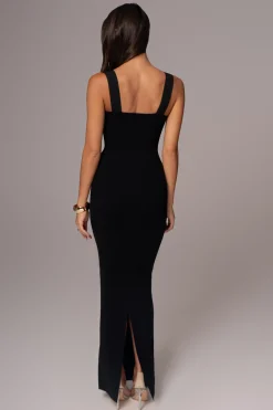 JLUXLABEL Black Missie Maxi Dress