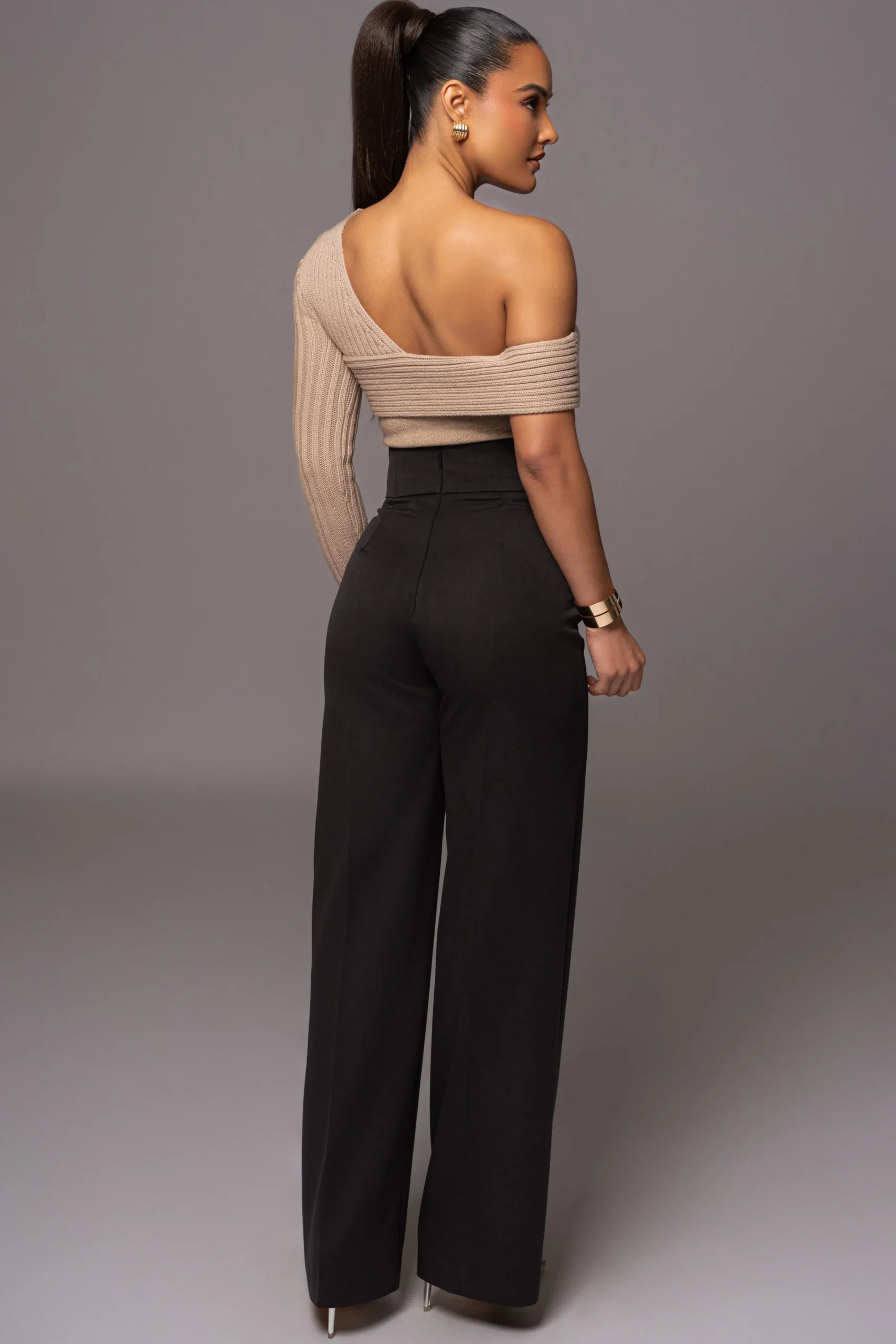 JLUXLABEL Black Novena Woven Pants